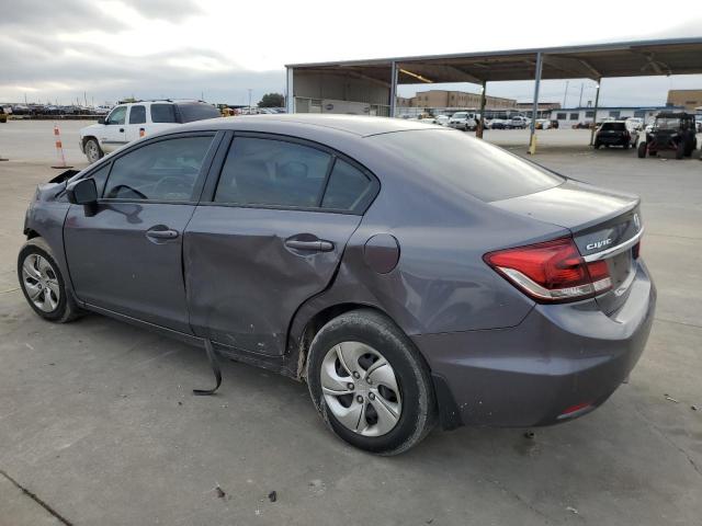 Photo 2 from auction – 2014 HONDA CIVIC LX with VIN 2HGFB2F52EH533667