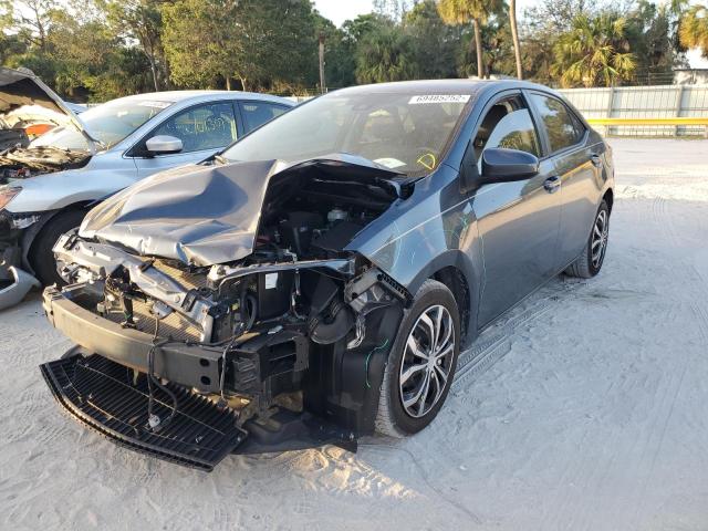 TOYOTA COROLLA L 2019 with VIN 2T1BURHE6KC195547 - Photo from auction