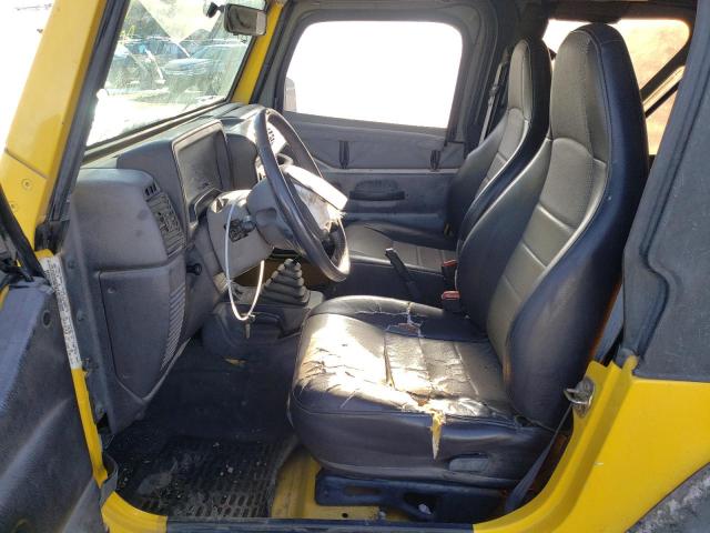 Photo 7 from auction – 2000 JEEP WRANGLER / with VIN 1J4FA29P1YP739779