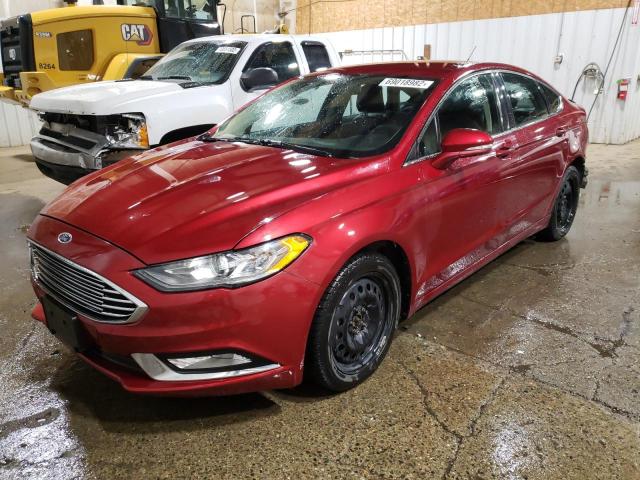 FORD FUSION SE 2017 with VIN 3FA6P0T97HR265144 - Photo from auction