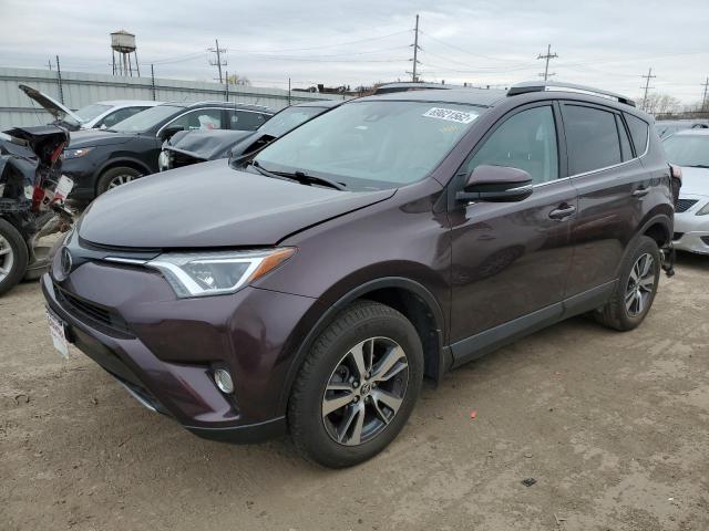 TOYOTA RAV4 XLE 2017 with VIN 2T3RFREV6HW610815 - Photo from auction