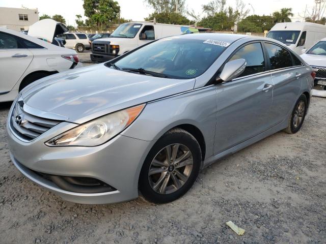 HYUNDAI SONATA GLS 2014 with VIN 5NPEB4AC3EH941789 - Photo from auction