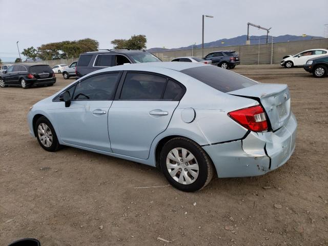 Photo 2 from auction – 2012 HONDA CIVIC LX with VIN 19XFB2F53CE080473