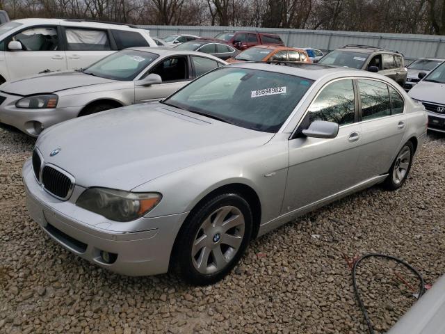 BMW 750 2007 with VIN WBAHN83597DT72401 - Photo from auction