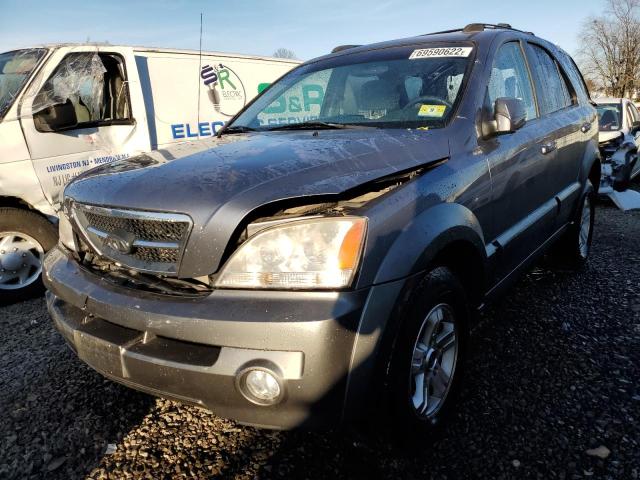 KIA SORENTO EX 2005 with VIN KNDJD733055408791 - Photo from auction