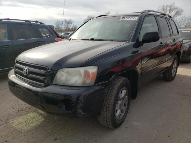 TOYOTA HIGHLANDER 2006 with VIN JTEEP21A660166323 - Photo from auction