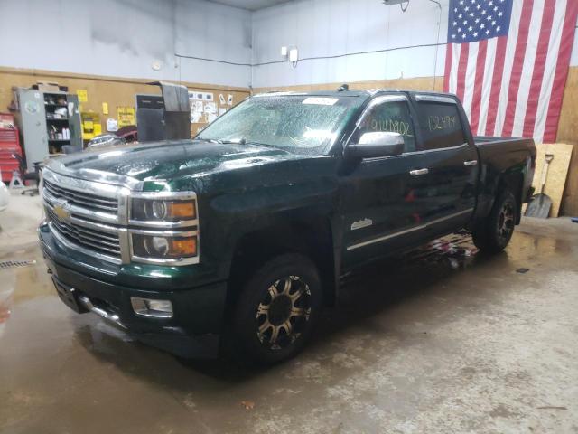 CHEVROLET SILVERADO 2015 with VIN 3GCUKTEC5FG398021 - Photo from auction