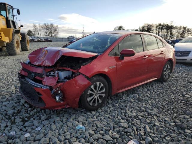TOYOTA COROLLA LE 2020 with VIN JTDEBRBE1LJ000892 - Photo from auction