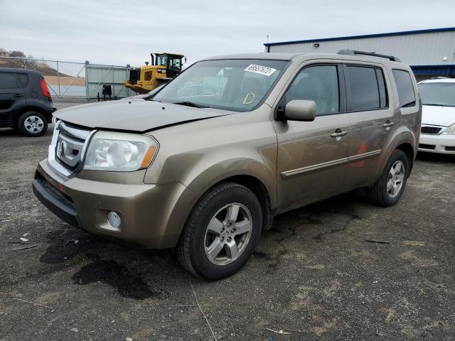 HONDA PILOT EXL 2011 with VIN 5FNYF4H54BB011161 - Photo from auction