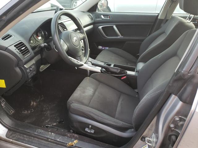 Photo 7 from auction – 2009 SUBARU LEGACY 2.5 with VIN 4S3BL616X97229070