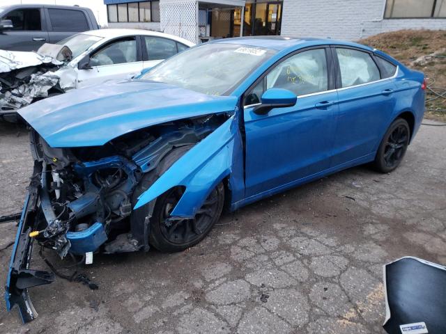 FORD FUSION SE 2020 with VIN 3FA6P0HD1LR165465 - Photo from auction