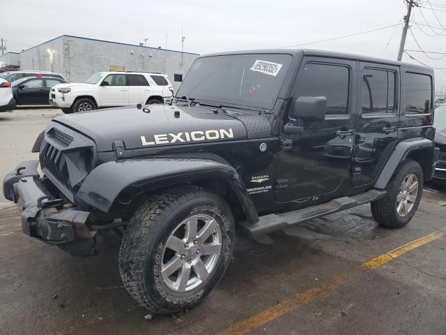 JEEP WRANGLER U 2012 with VIN 1C4BJWEG7CL159695 - Photo from auction