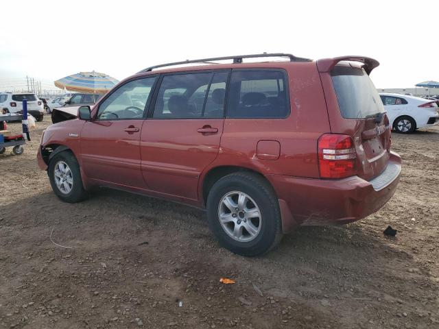 Photo 2 from auction – 2002 TOYOTA HIGHLANDER with VIN JTEGF21A620060654
