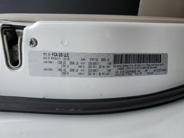 Photo 14 from auction – 2019 CHRYSLER PACIFICA T with VIN 2C4RC1BG6KR608998