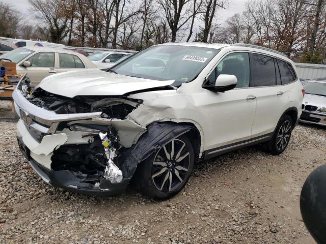 HONDA PILOT ELIT 2019 with VIN 5FNYF6H08KB002933 - Photo from auction