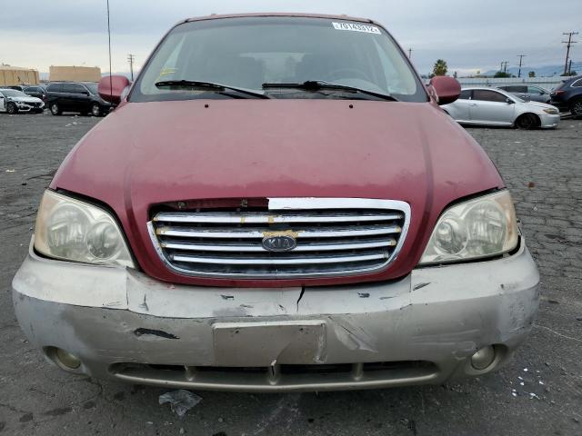 Photo 5 from auction – 2002 KIA SEDONA EX with VIN KNDUP131226256874