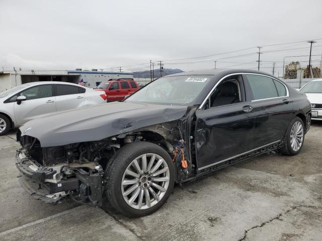 BMW 745XE 2020 with VIN WBA7W4C01LBM70656 - Photo from auction