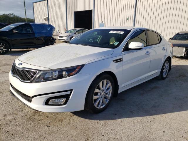 KIA OPTIMA LX 2015 with VIN 5XXGM4A70FG496365 - Photo from auction