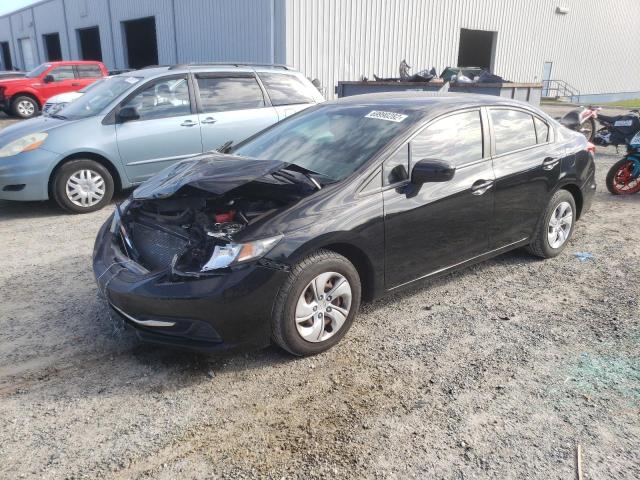 HONDA CIVIC LX 2015 with VIN 19XFB2F56FE107086 - Photo from auction