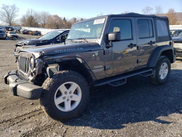 JEEP WRANGLER U 2017 with VIN 1C4BJWDG3HL694824 - Photo from auction