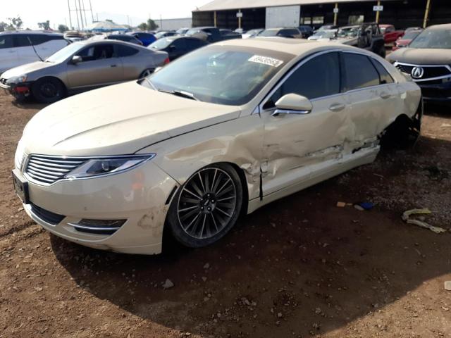 LINCOLN MKZ 2016 with VIN 3LN6L2JK9GR614841 - Photo from auction