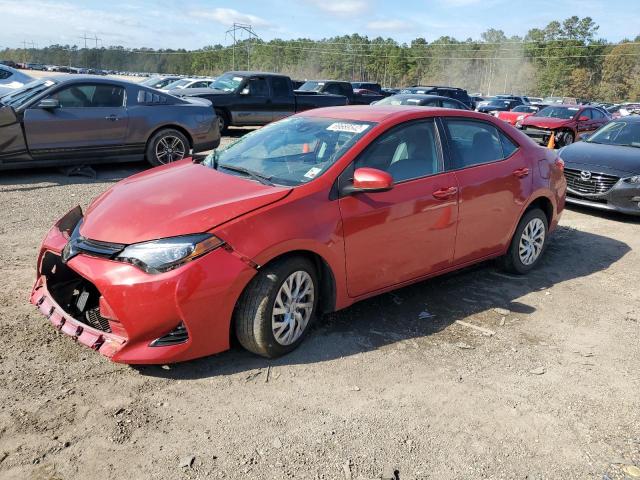 TOYOTA COROLLA L 2018 with VIN 5YFBURHE1JP745025 - Photo from auction