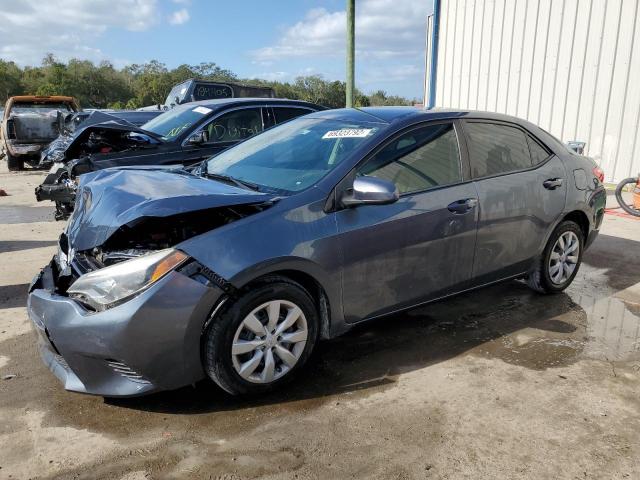 TOYOTA COROLLA L 2015 with VIN 2T1BURHE4FC476073 - Photo from auction