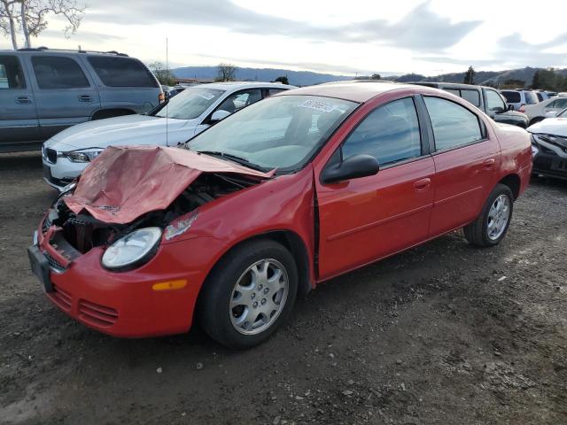 DODGE NEON SXT 2005 with VIN 1B3ES56C25D285848 - Photo from auction