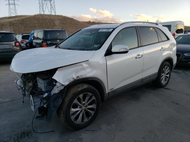 KIA SORENTO EX 2015 with VIN 5XYKUDA78FG652707 - Photo from auction