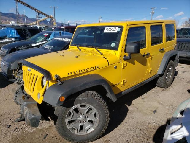 JEEP WRANGLER U 2015 with VIN 1C4BJWFG4FL583774 - Photo from auction