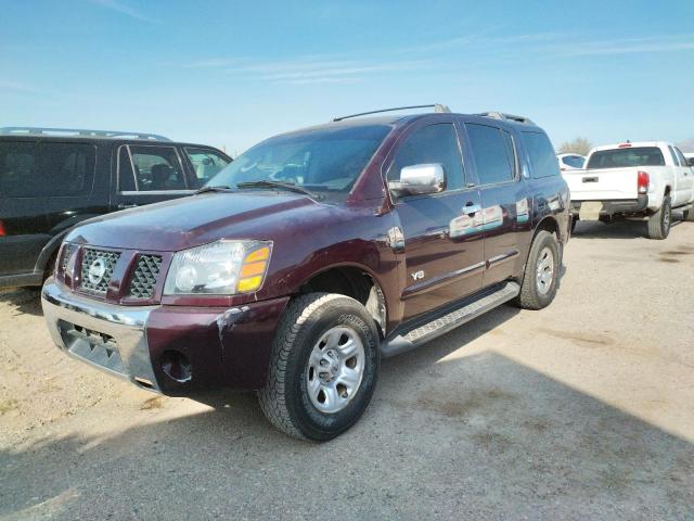 NISSAN ARMADA SE 2006 with VIN 5N1AA08A76N733832 - Photo from auction