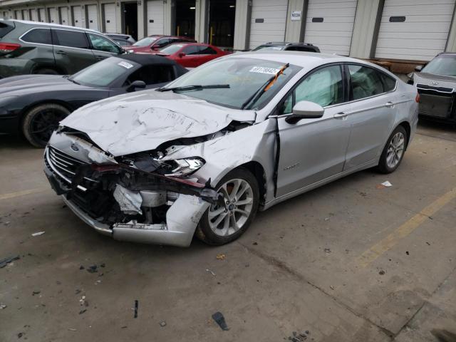 FORD FUSION SE 2019 with VIN 3FA6P0LU2KR257092 - Photo from auction