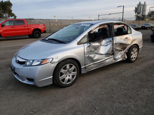HONDA CIVIC LX 2009 with VIN 19XFA16519E041760 - Photo from auction