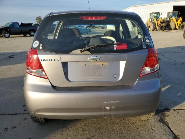Photo 6 from auction – 2006 CHEVROLET AVEO BASE with VIN KL1TD66676B667443