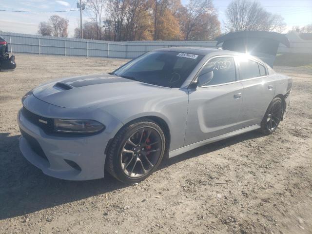 DODGE CHARGER R/ 2021 with VIN 2C3CDXCTXMH551185 - Photo from auction