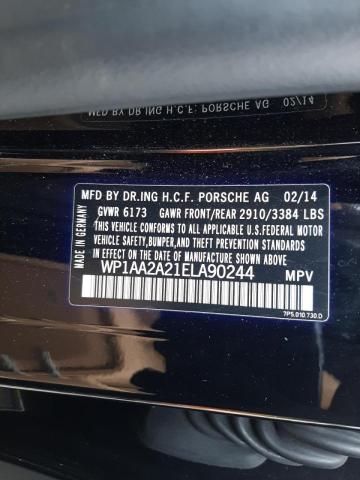 Photo 14 from auction – 2014 PORSCHE CAYENNE with VIN WP1AA2A21ELA90244