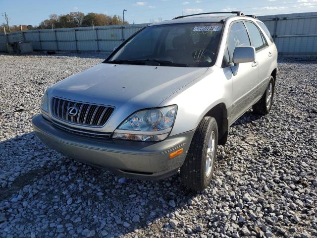 LEXUS RX 300 2002 with VIN JTJGF10U620120696 - Photo from auction