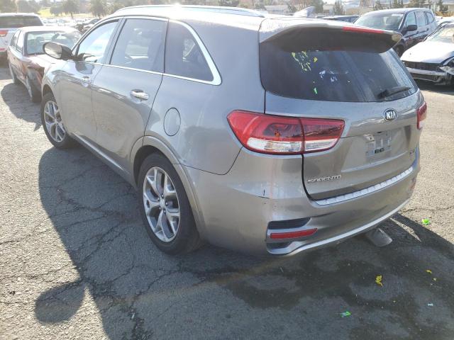 Photo 2 from auction – 2016 KIA SORENTO SX with VIN 5XYPK4A54GG003692