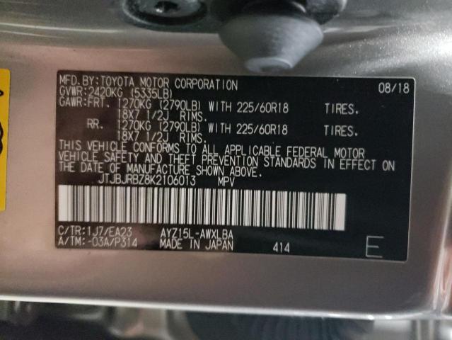 Photo 14 from auction – 2019 LEXUS NX 300H with VIN JTJBJRBZ8K2106013