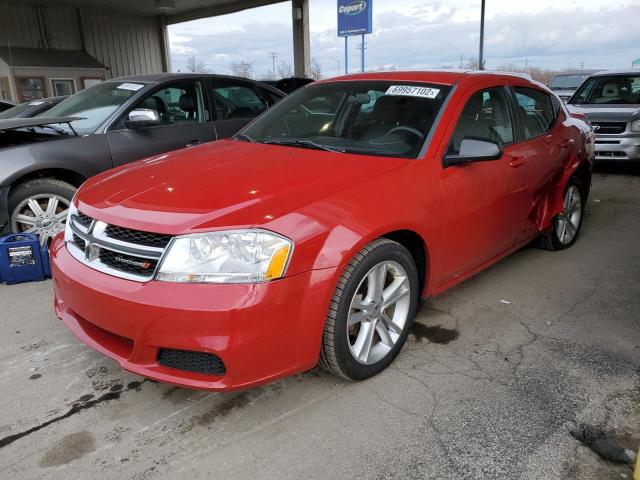 DODGE AVENGER SE 2012 with VIN 1C3CDZAG7CN254480 - Photo from auction