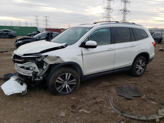 HONDA PILOT EXLN 2016 with VIN 5FNYF6H76GB047650 - Photo from auction