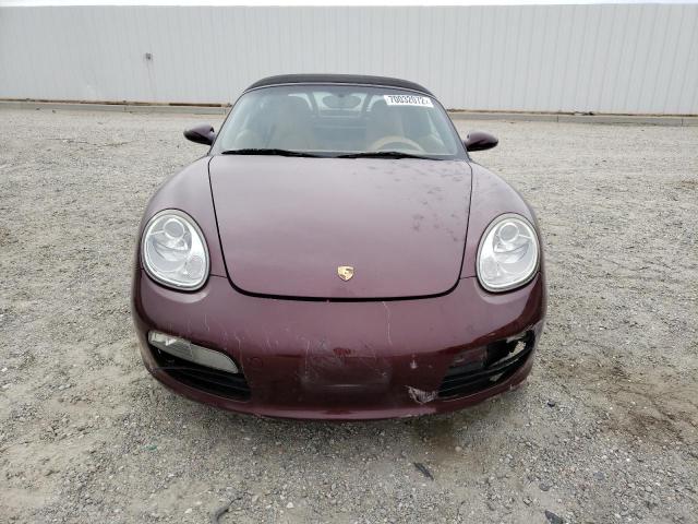 Photo 5 from auction – 2007 PORSCHE BOXSTER with VIN WP0CA29857U711825
