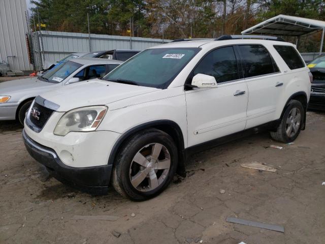 GMC ACADIA SLT 2010 with VIN 1GKLRMED1AJ163150 - Photo from auction
