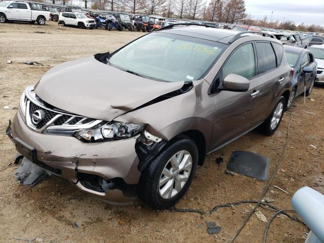 Photo 1 from auction – 2011 NISSAN MURANO S with VIN JN8AZ1MW8BW182579