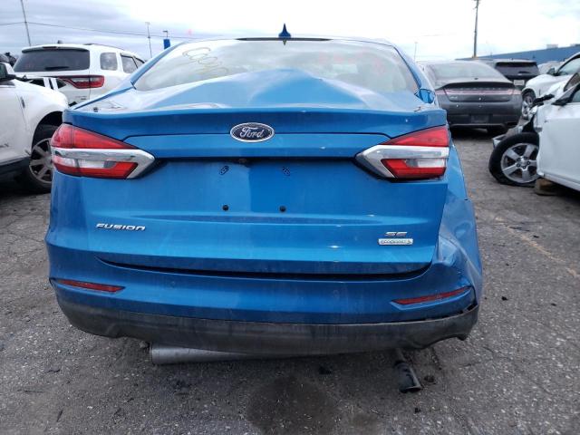 Photo 6 from auction – 2020 FORD FUSION SE with VIN 3FA6P0HD1LR165465