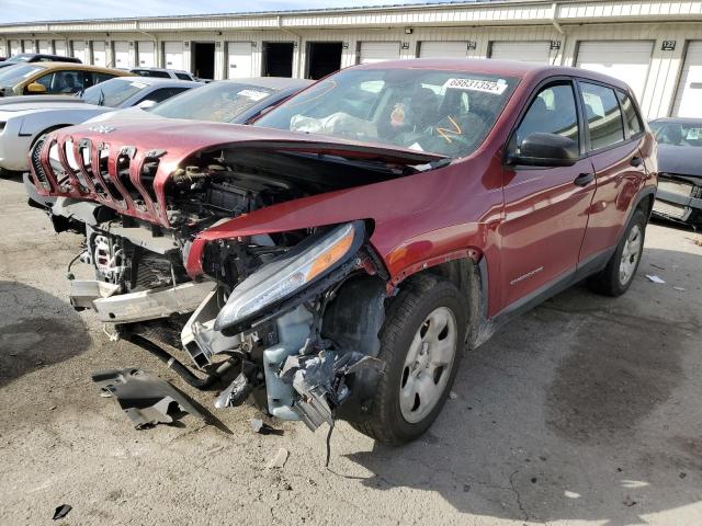 Photo 1 from auction – 2016 JEEP CHEROKEE S with VIN 1C4PJLAB2GW257360
