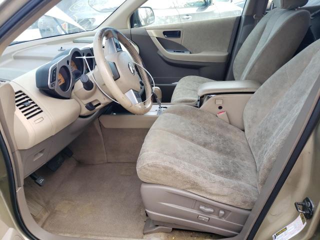 Photo 7 from auction – 2005 NISSAN MURANO SL with VIN JN8AZ08W15W413461