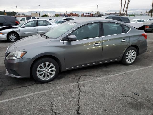 NISSAN SENTRA S 2018 with VIN 3N1AB7AP1JL631074 - Photo from auction
