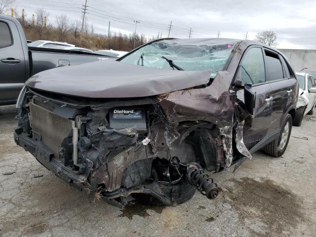 KIA SORENTO BA 2011 with VIN 5XYKT3A12BG066989 - Photo from auction