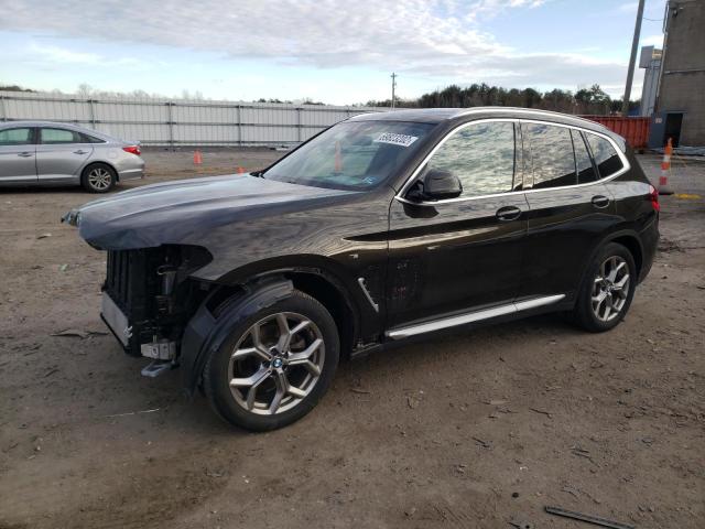 BMW X3 XDRIVE3 2020 with VIN 5UXTY5C08L9C92707 - Photo from auction